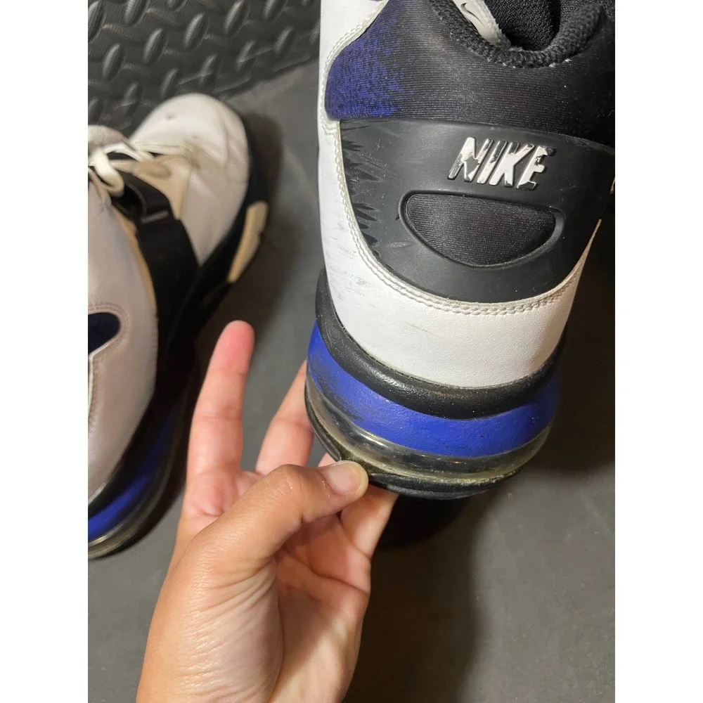 Nike Air Force Max White Black 2018 Barkley CB 34 Size‎ 14 Sneakers AH5534-100